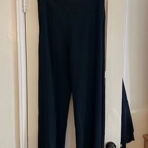 Zara Black Straight-Leg Trousers
